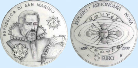 5 euro Argent San MArin 2009