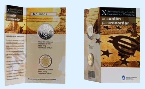 Blister 12+2 espagne 2009