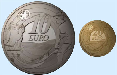 10 et 20 euros Ploughman