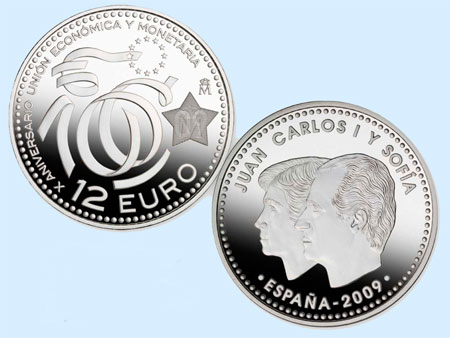 12 euro Espagne 2009