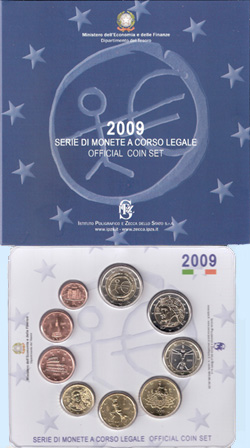 Bu set Italie 2009 9 pi&egrave;ces