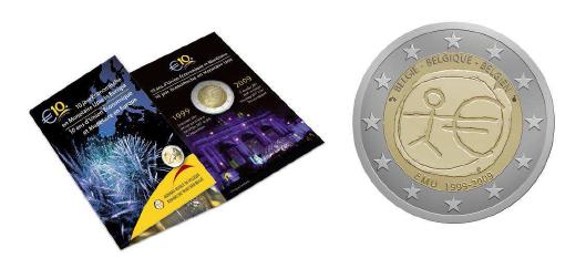 2 euro UEM belgique BU BE