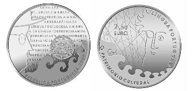 2,5 euro Linguas Portuguesa