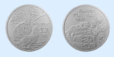 20 euro argent Slovaquie , 3&egrave;me prix