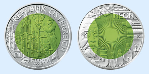 25 euro autriche 2008