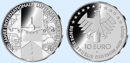 10 euro centenaire de l'aviation