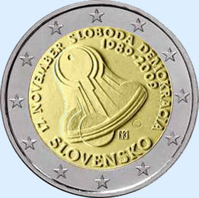 2 euro comm&eacute;morative Slovaquie 