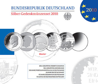 10 euro allemagne 2010