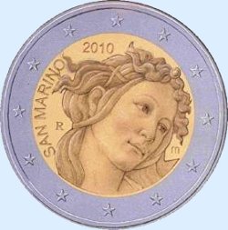 2 euro cc san marin 2010