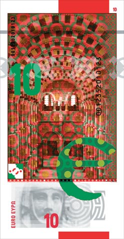 10 euro Pfund verso 10 euro Pfund verso