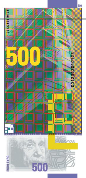 500 euro Pfund verso 500 euro Pfund verso