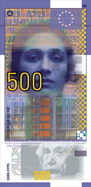 500 euro Pfund recto 500 euro Pfund recto